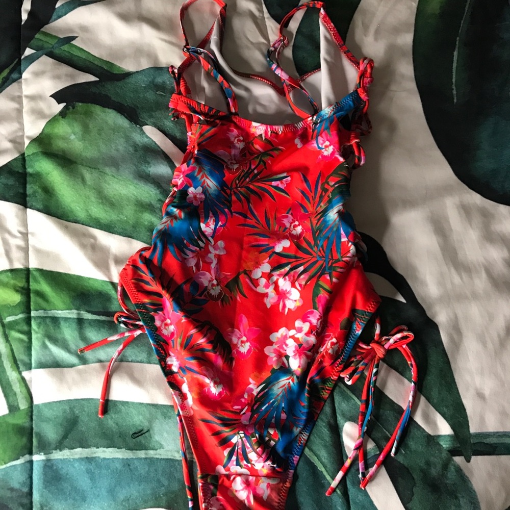 Floral Misguided One Piece